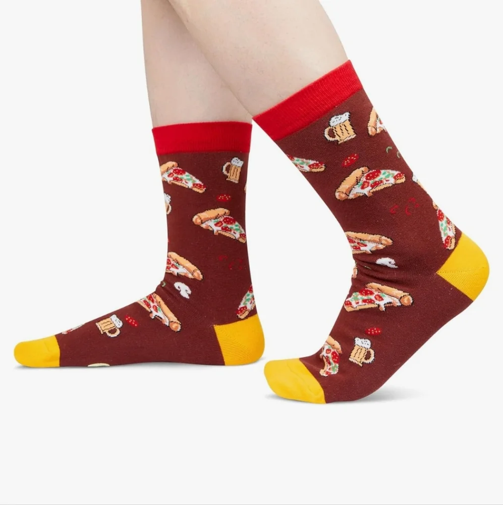 NWOB! Happypop Pizza Socks